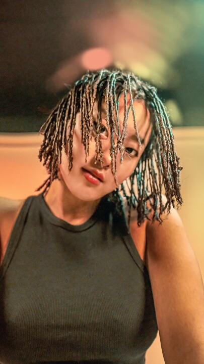 Here is a picture of Dreads Perm hairstyle for women