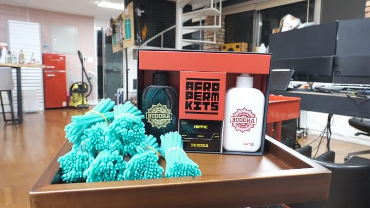 Budddha Black Afro Perm Kit