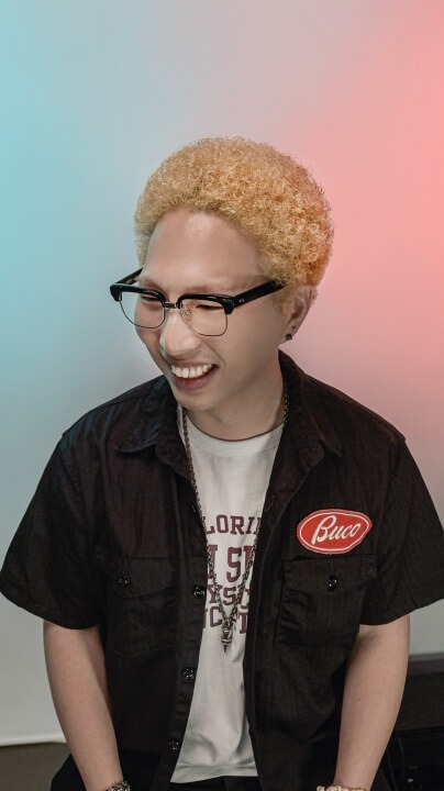 STR8 + Curly Perm hairstyle