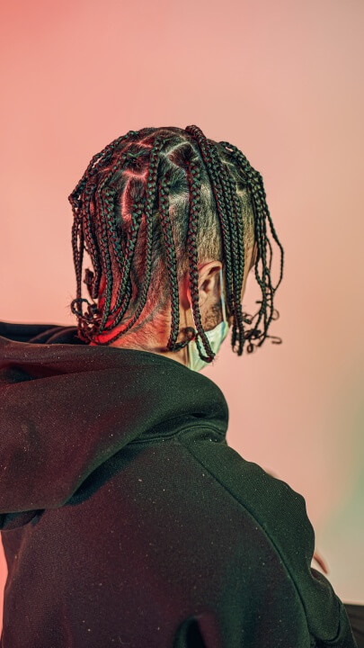 Box Braids for men