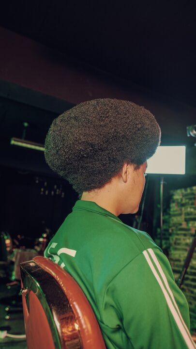 Afro Perm hairstyle
