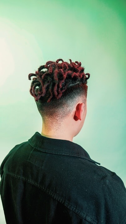 Red Curly Dreads