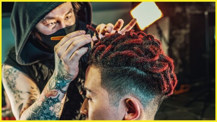 Afro Perm Dreads hairstyle