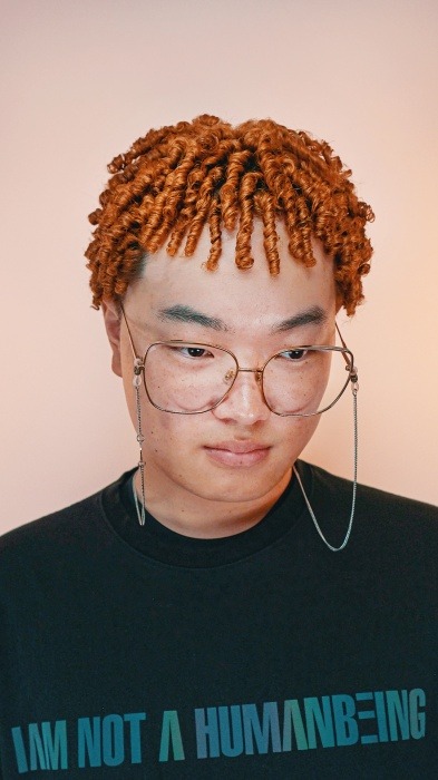 How to do bleached finger coil hairstyle STR8 Curly Perm?