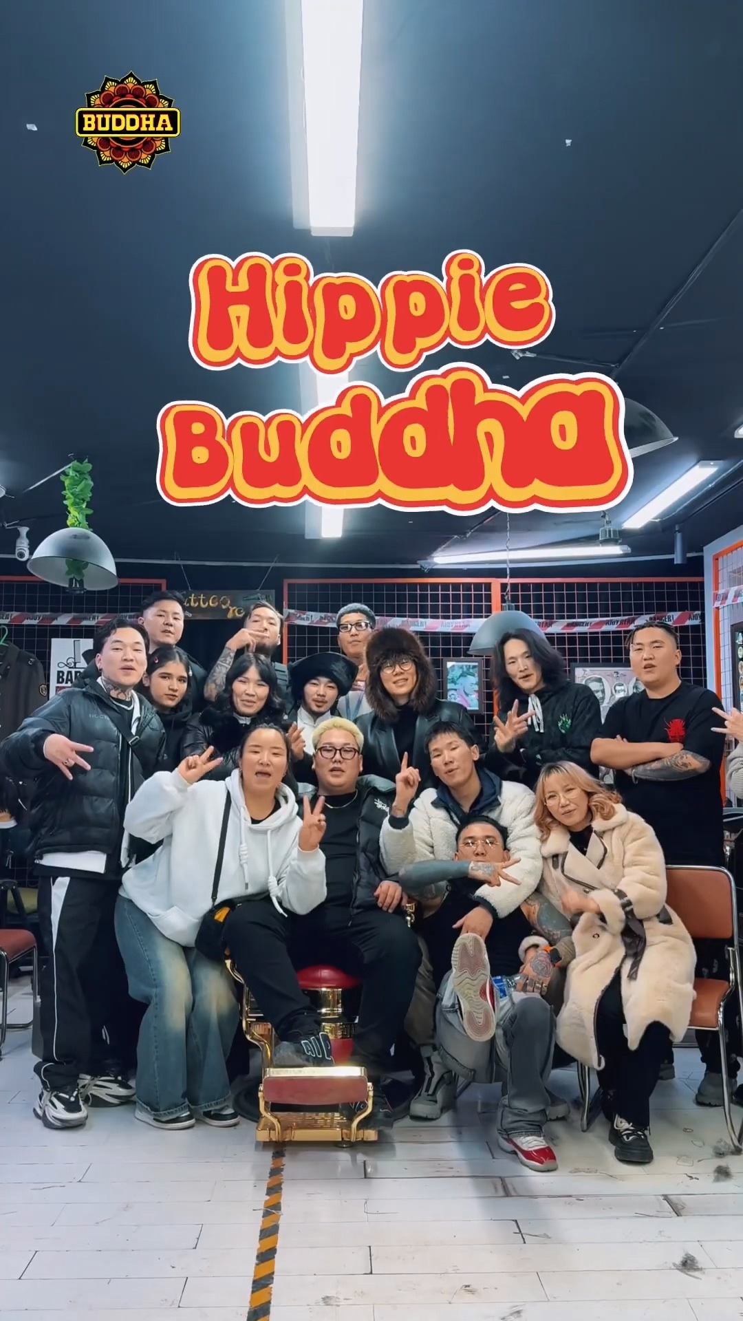 Hair Has No Borders – Hippie Buddha Paints Mongolia Bold